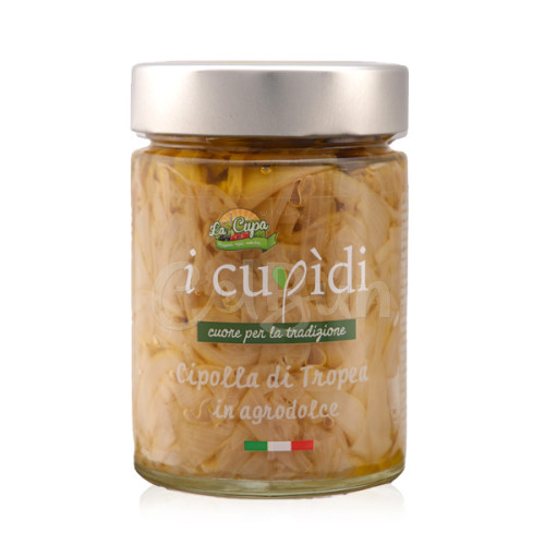 Cipolle di Tropea in Agrodolce: Aperitiv Italian Delicat - 300 g